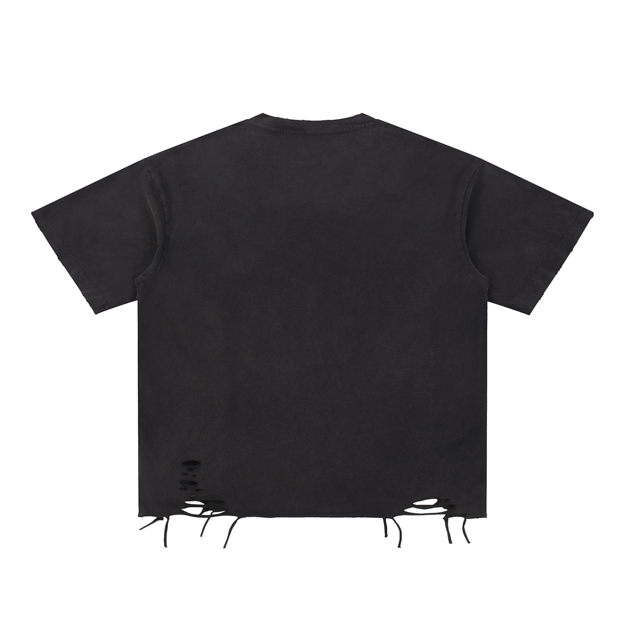 TRANSCEND RAW EDGE _TEE [black]