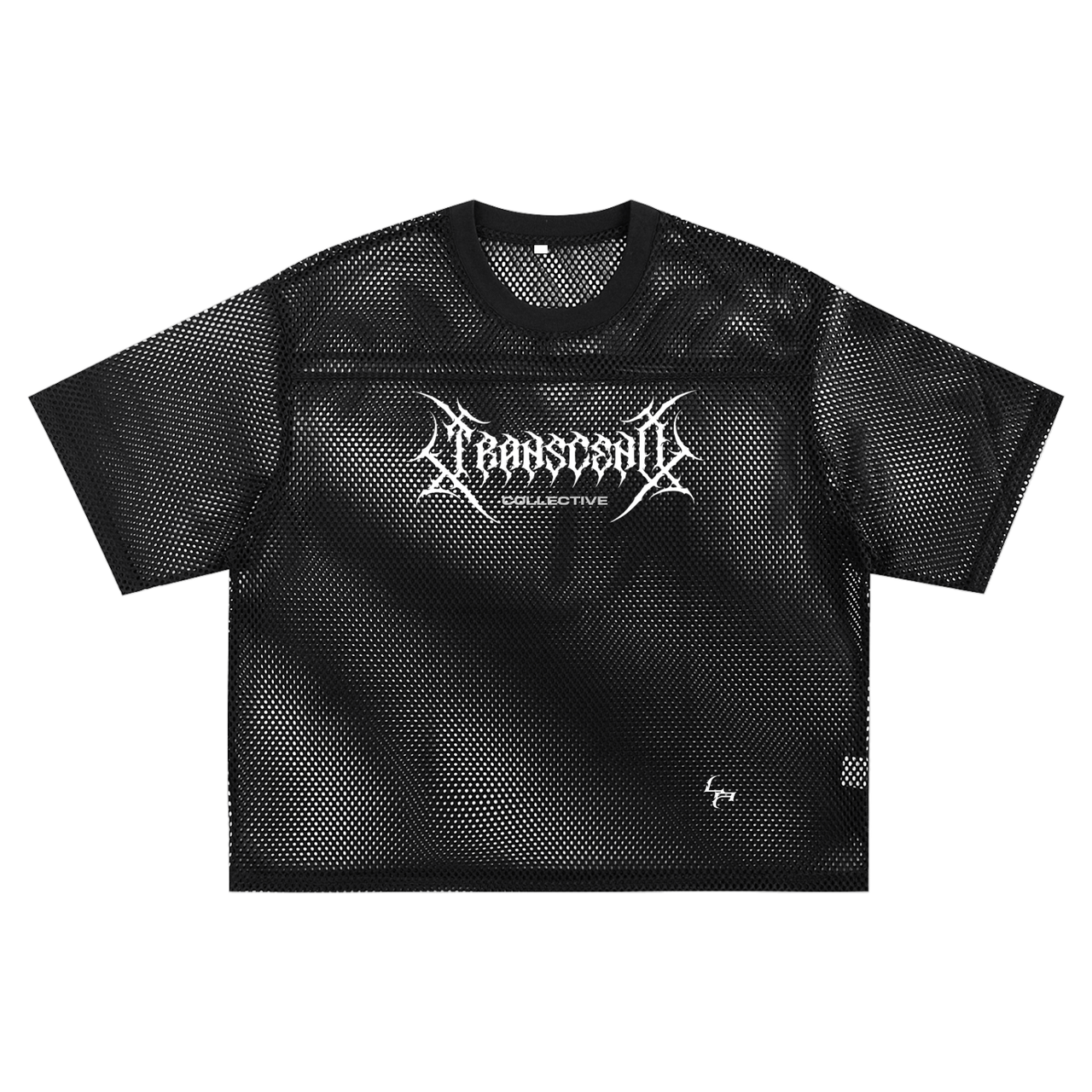 MESH GRUNGE_TEE [black]