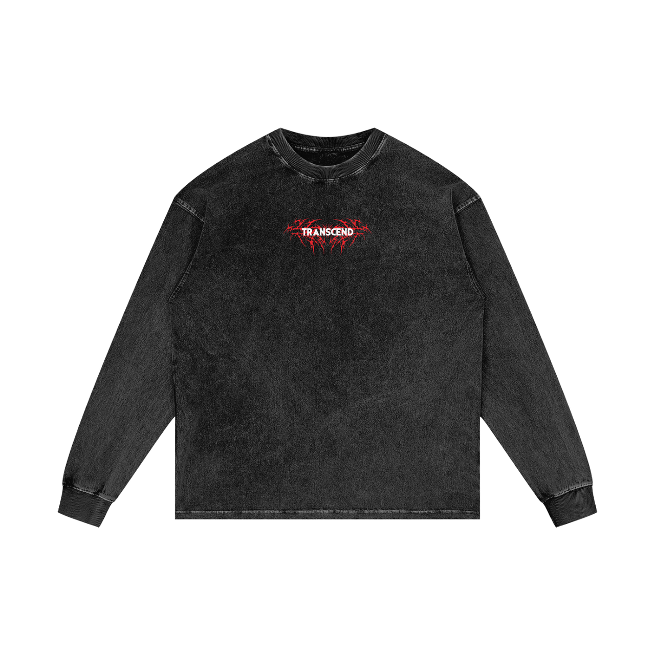 INDUSTRY WASH_TEE [black + gray]