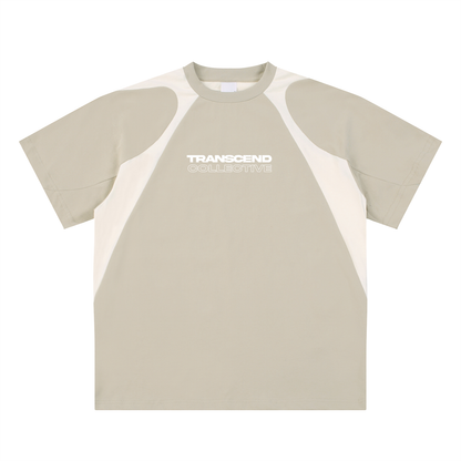 TRIBAL STREETMODE_CASUAL JERSEY  [Cream / Tan]