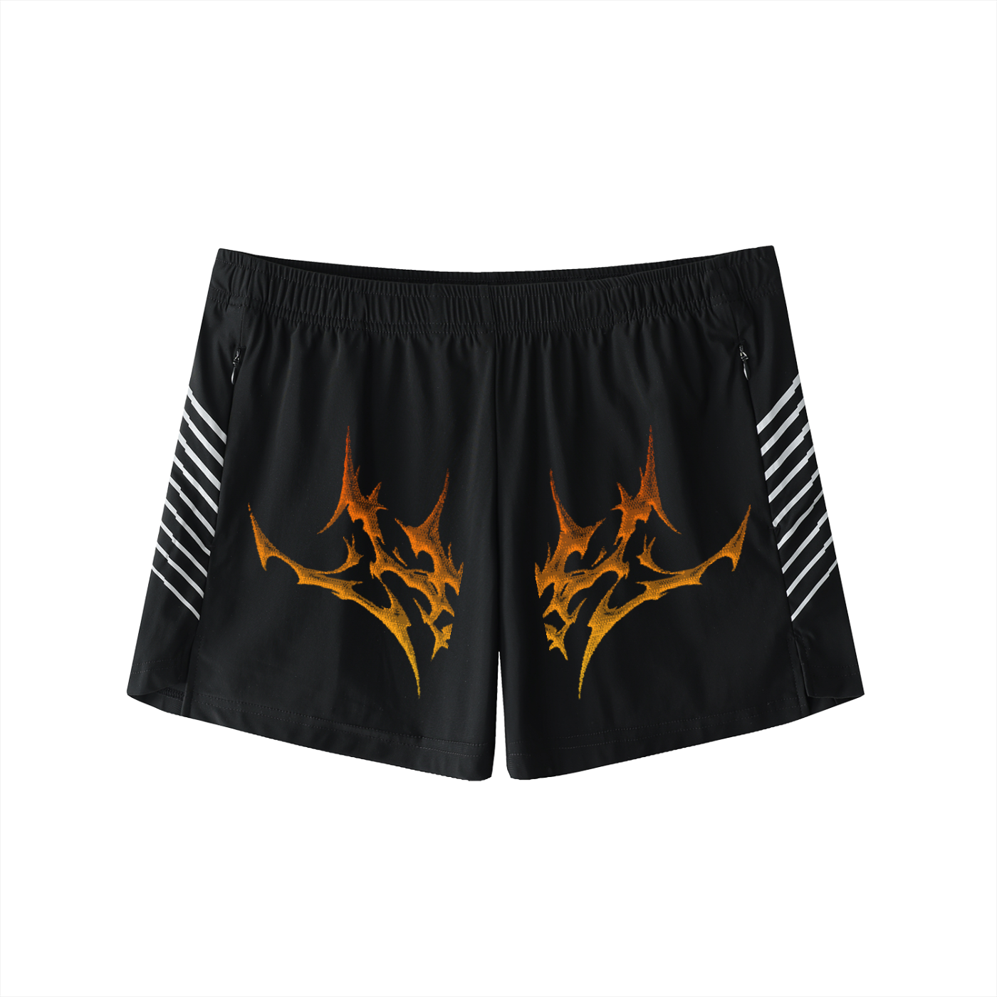 ASH CREST_RUNNING SHORTS [black]