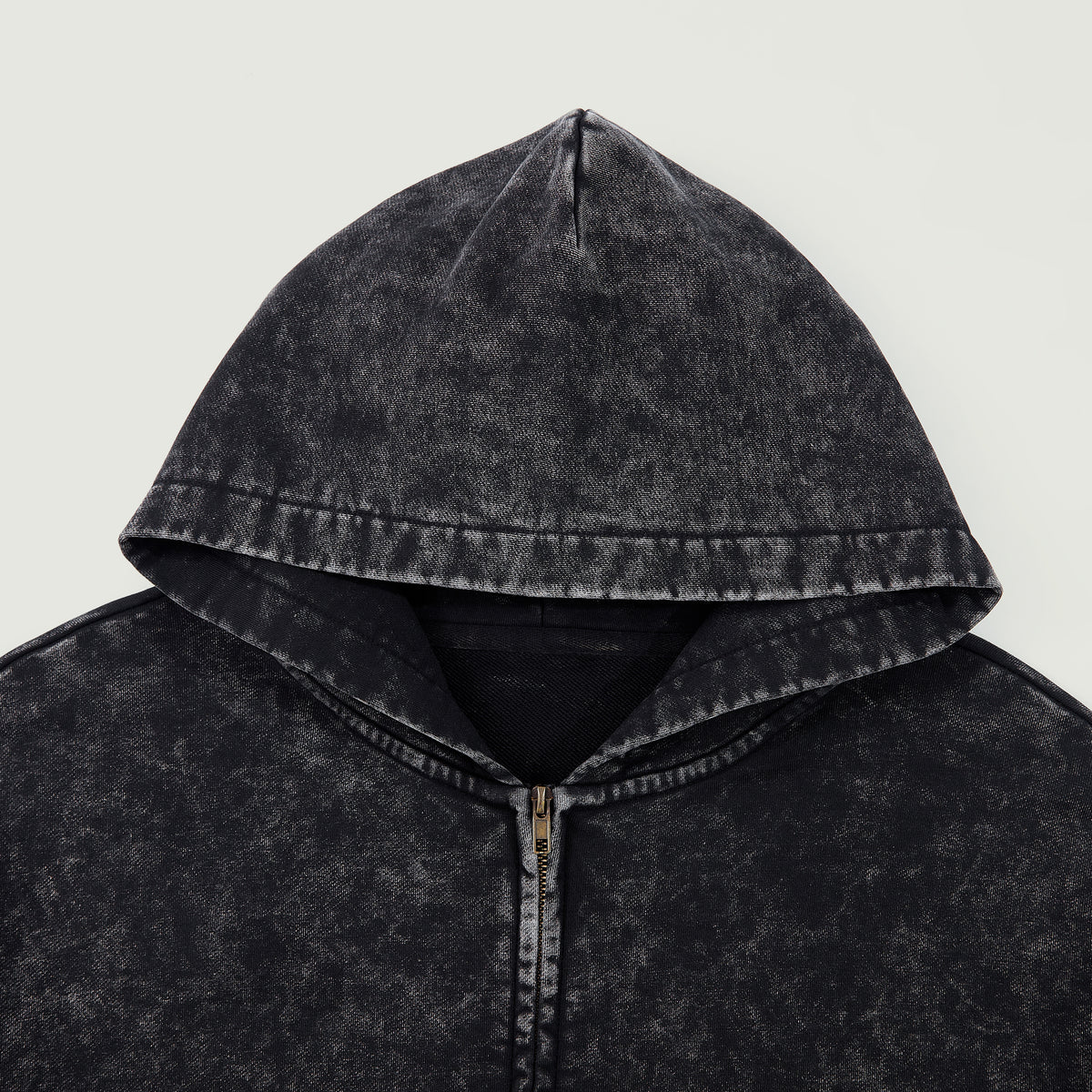 Tribal 3.0 | Vintage Snow Wash Full-zip Hoodie