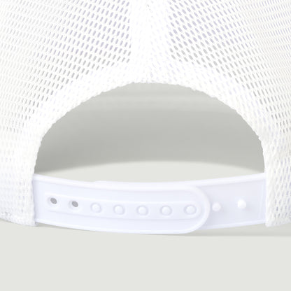TRANSCEND 3.0 | WHITE TRUCKER HAT
