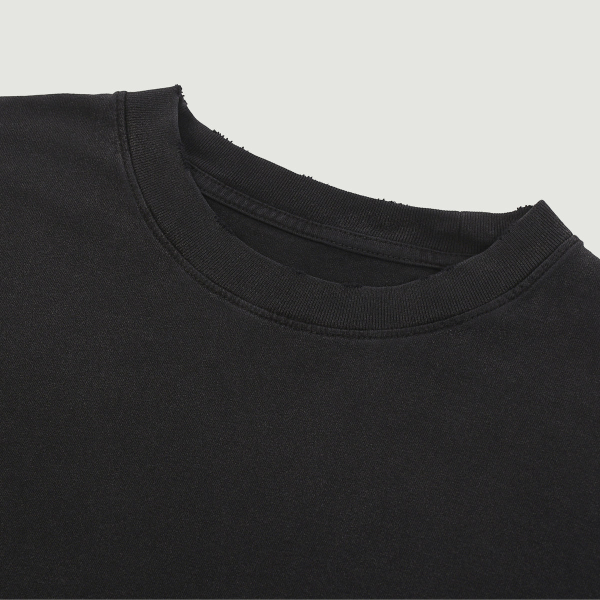 BackBone ] Dyed Washed Distressed Tee