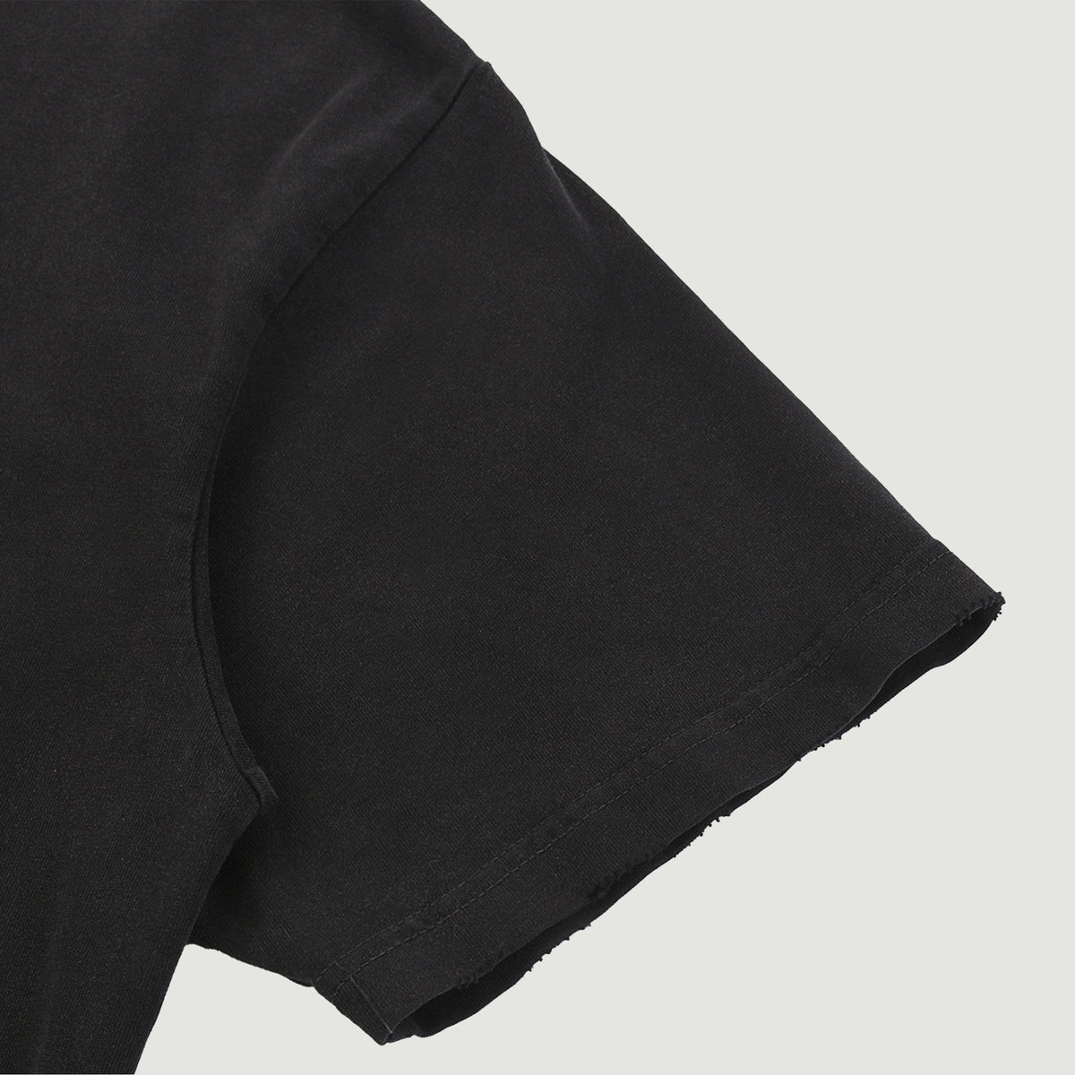 BackBone ] Dyed Washed Distressed Tee