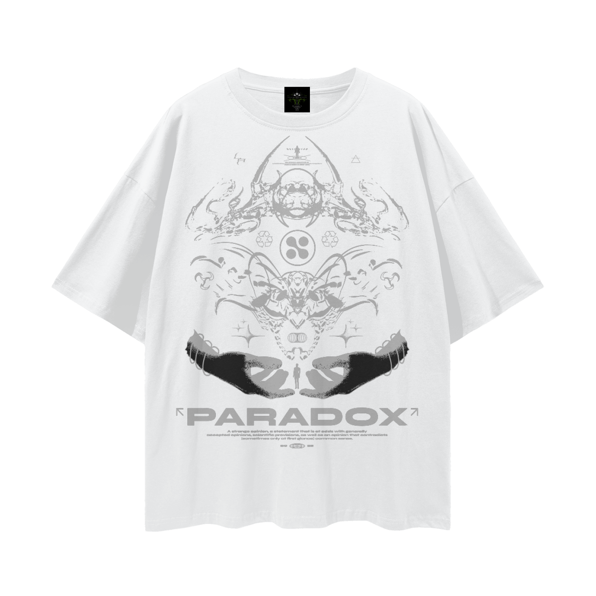 Oversize Deep Drop Shoulder Tee - 190 GSM