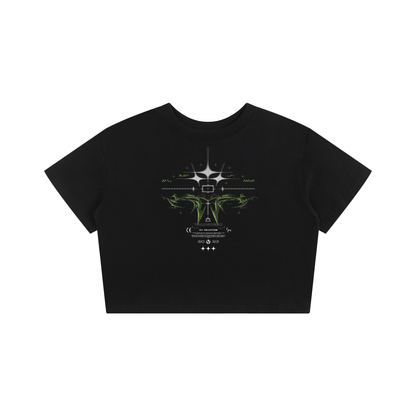 TRANSCEND CIGIAL_CROPTOP [black]
