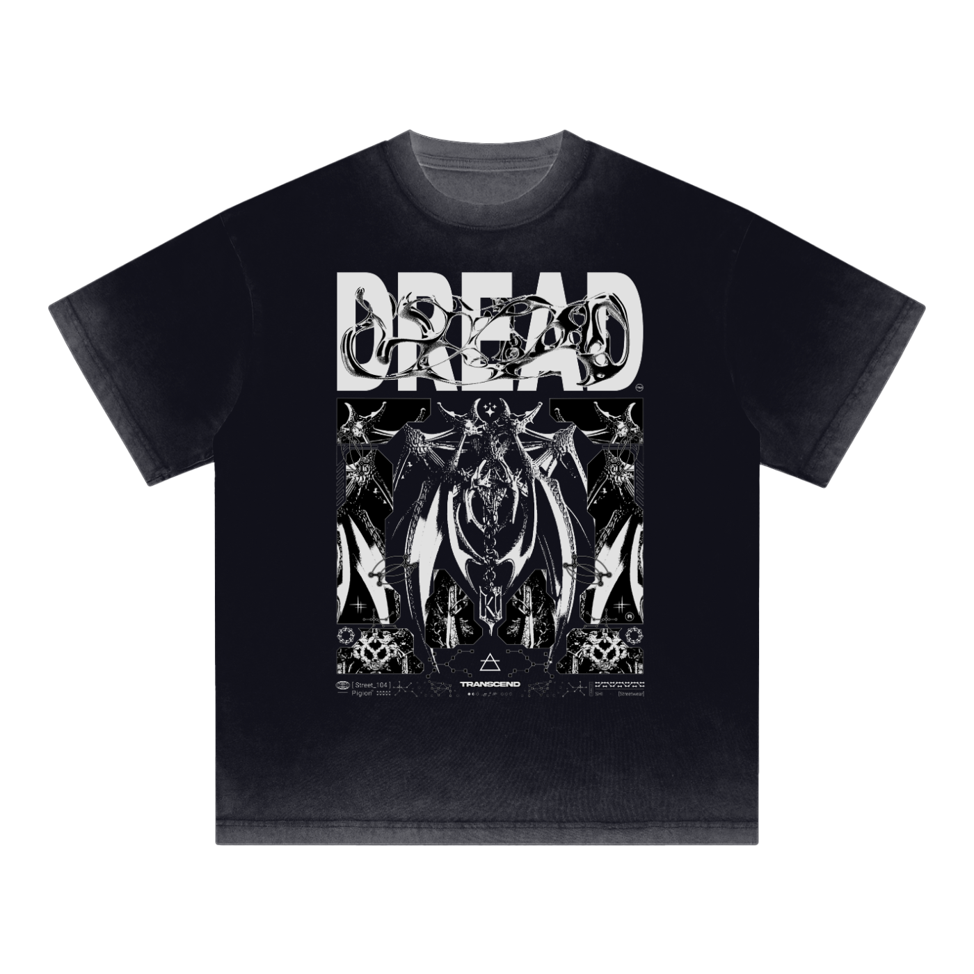 DREAD_TEE [Reverse dyed]