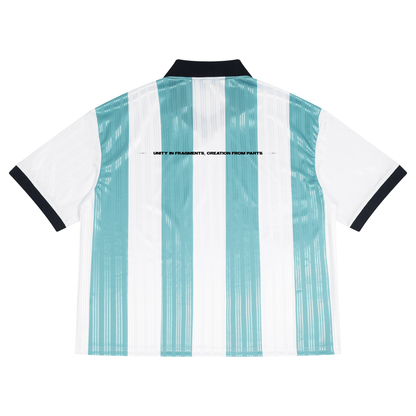 Cyber 3.0 | Boxy Striped Collared Soccer Jersey