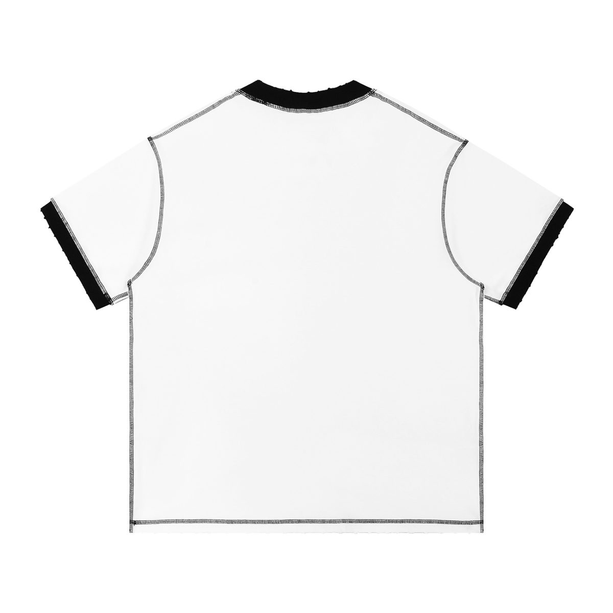 Cyber 3.0 | Contrast-Stitched Ringer T-Shirt