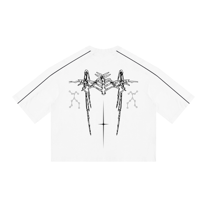 Unisex Heavyweight Boxy Piping T-Shirt