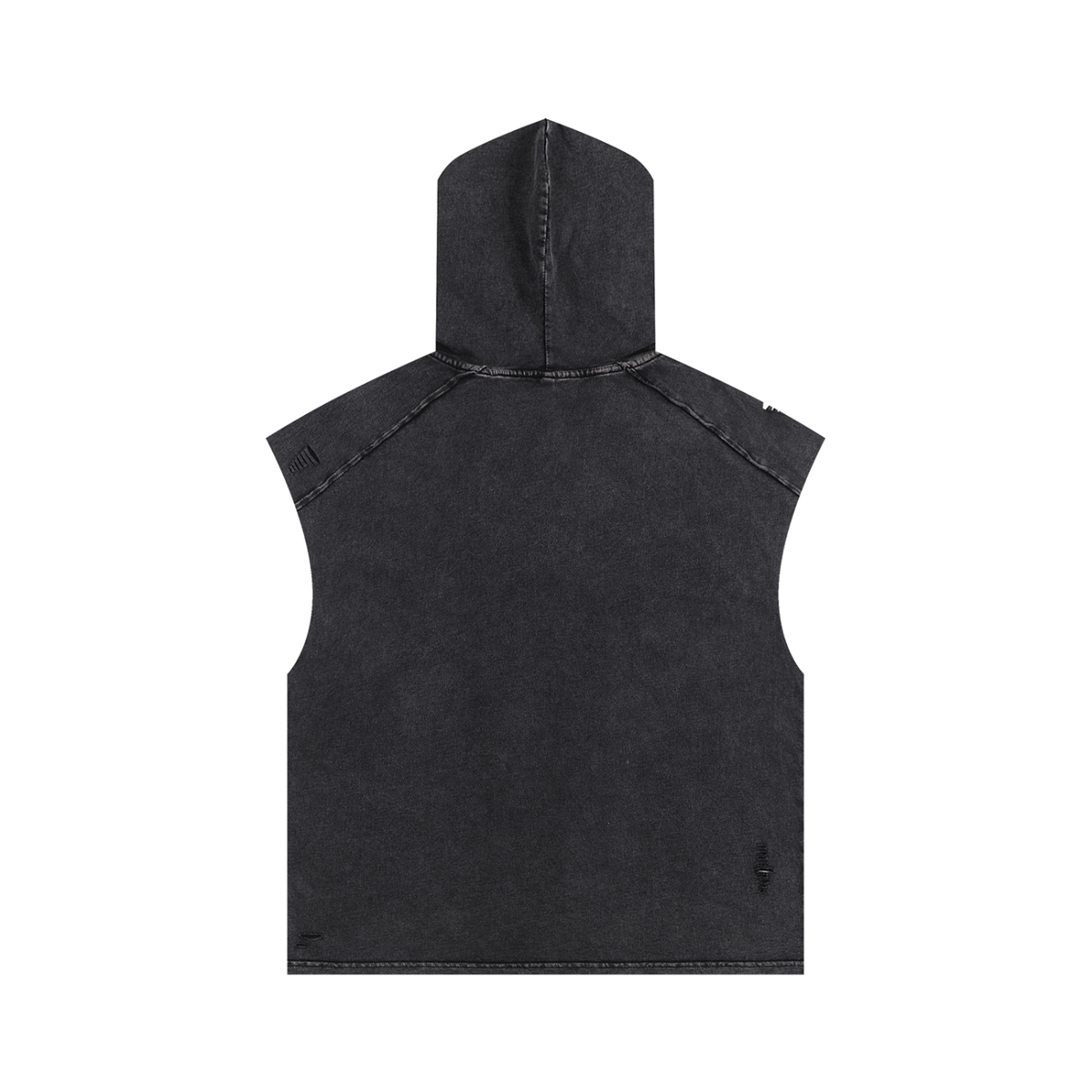 Cyber 3.0 | Snow Washed Boxy Hooded Tank Top