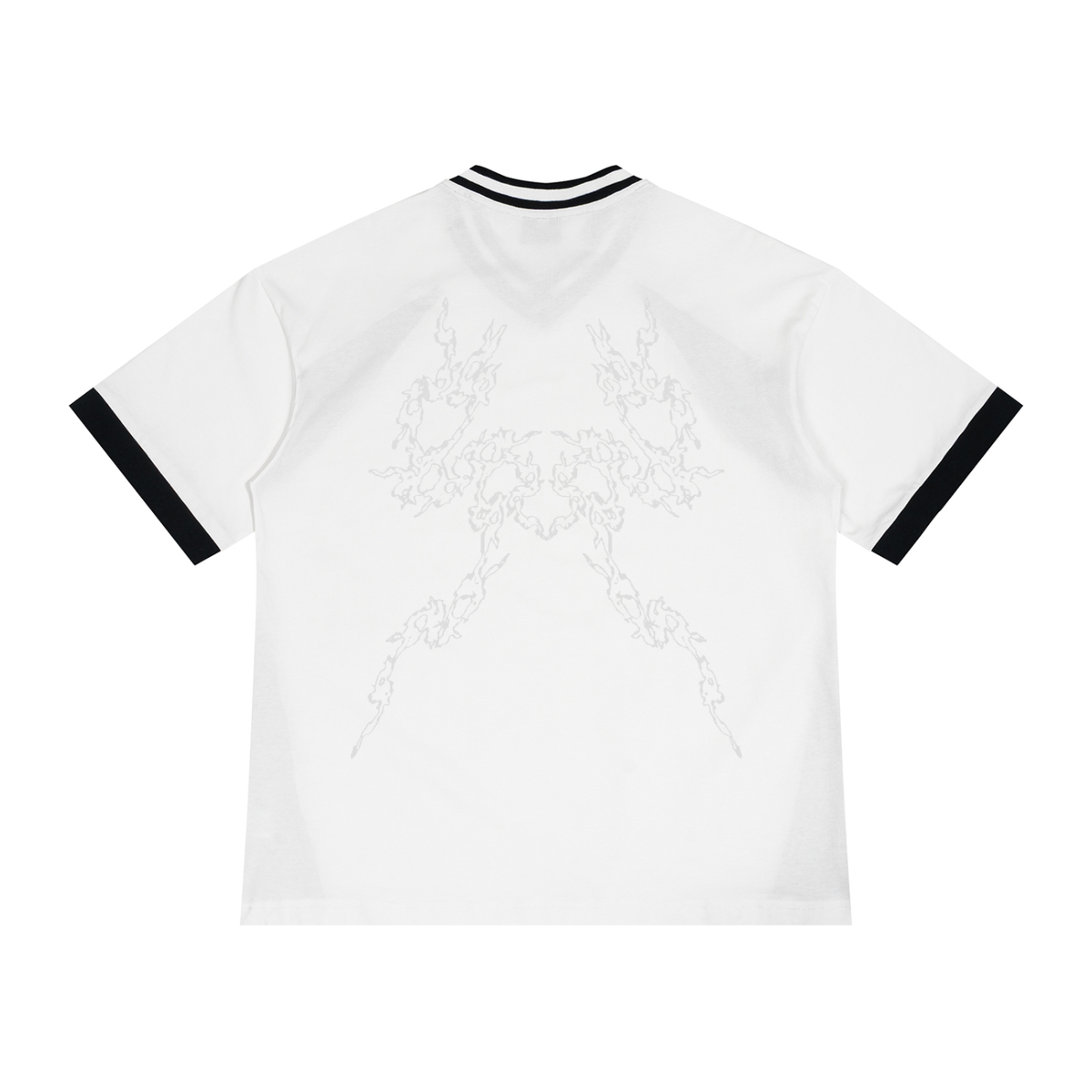 Cyber 3.0 | White Block V-Neck Jersey