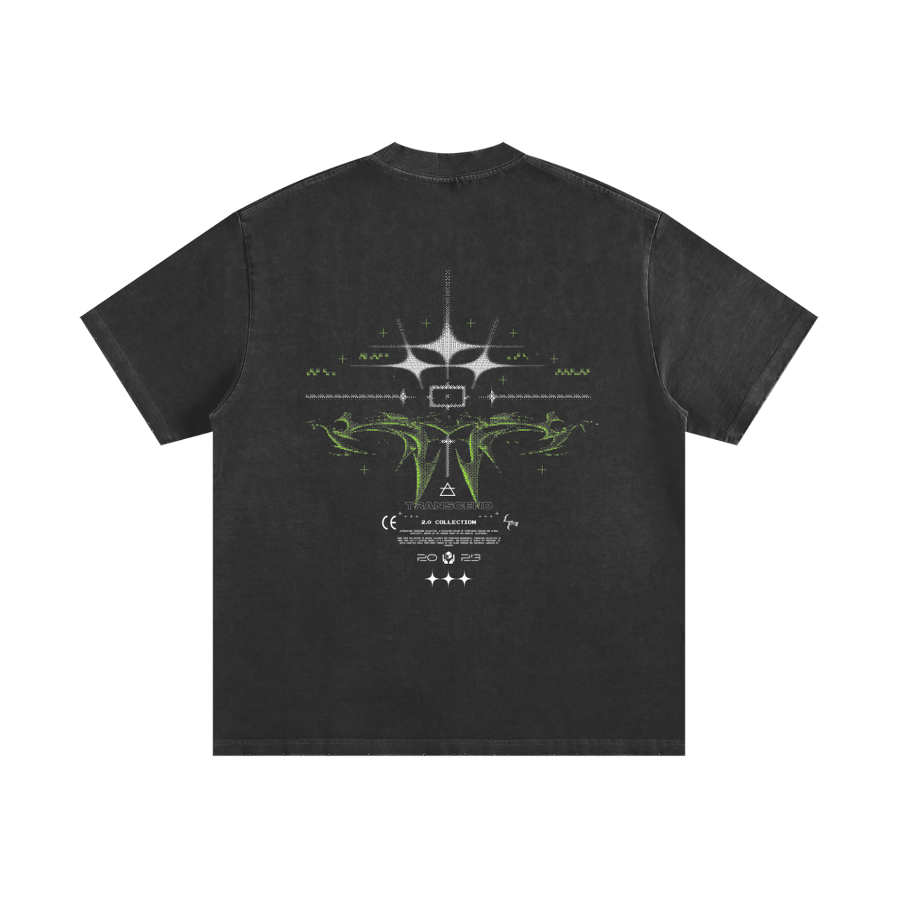 TRANSCEND CIGIL_WASHED TEE [faded gray]