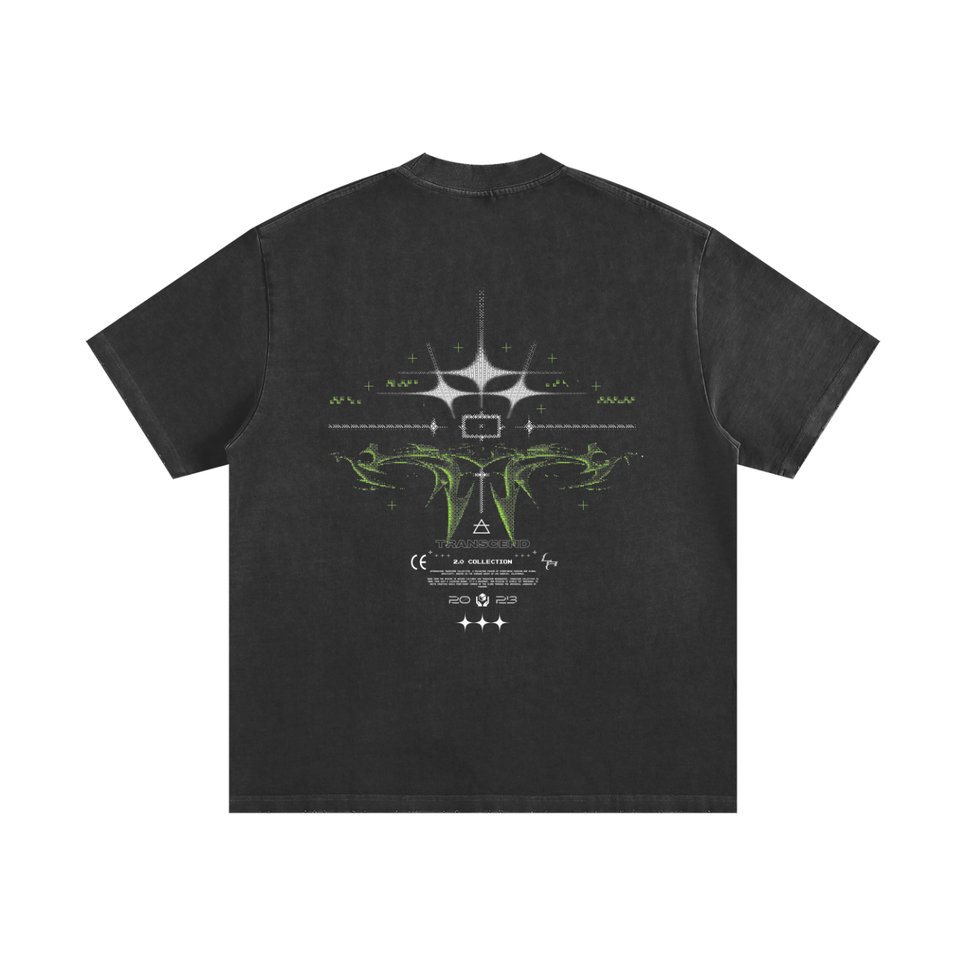 TRANSCEND CIGIL_WASHED TEE [faded gray]