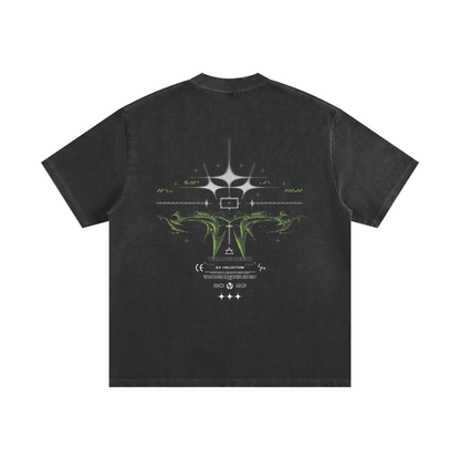 TRANSCEND CIGIL_WASHED TEE [faded gray]