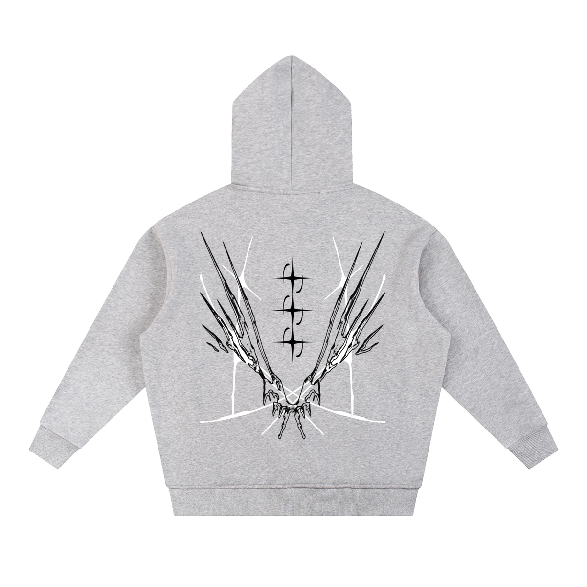 Cyber 3.0 | Sun Fade Contrast Tape Fleece Hoodie