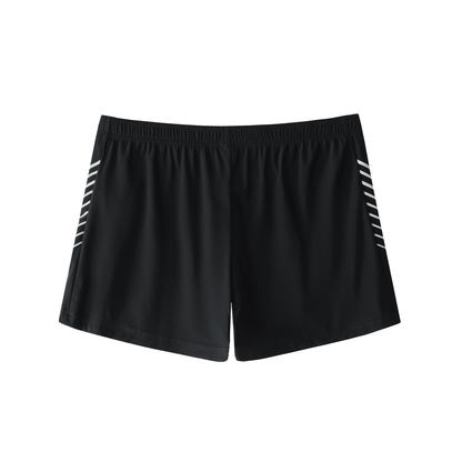 ASH CREST_RUNNING SHORTS [black]