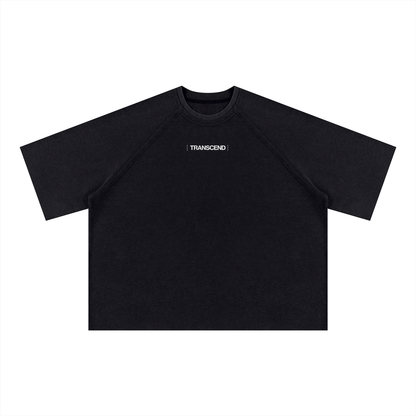 Unisex Mineral Wash Boxy Waffle T-Shirt