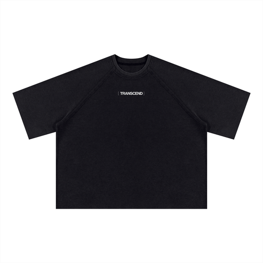 Unisex Mineral Wash Boxy Waffle T-Shirt