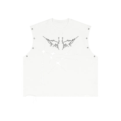 Cyber 3.0 | Distressed Grommet Eyelet Tank Top