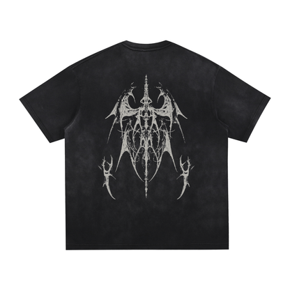 Vintage Washed Hand-Frayed T-Shirt