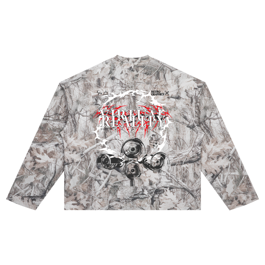 Virtual Reality 3.0 | Tree Camo Waffle T-Shirt