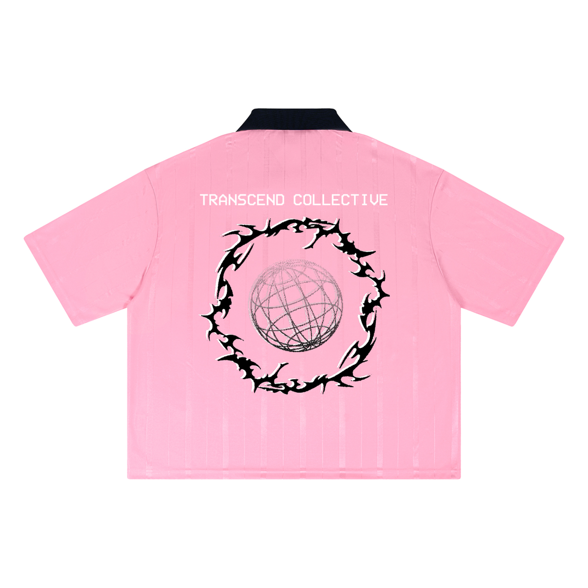 Cyber Sport 3.0 | Pink Striped Boxy Soccer Jersey
