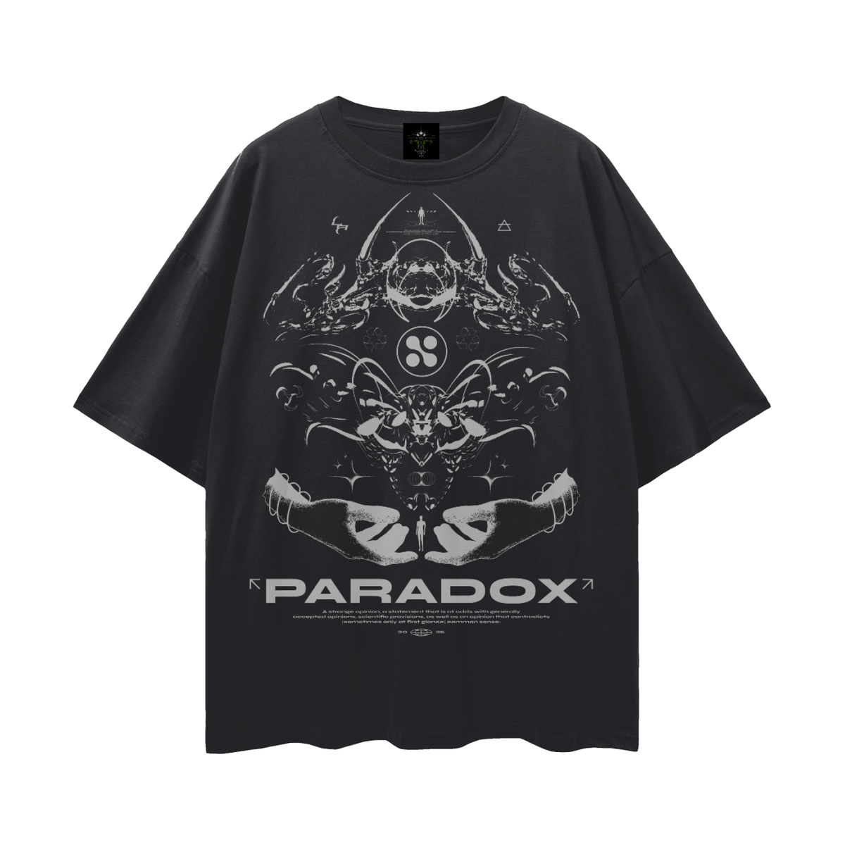 Oversize Deep Drop Shoulder Tee - 190 GSM
