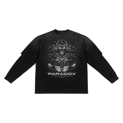 PARADOX SUNFADE_LONG SLEEVE [black]