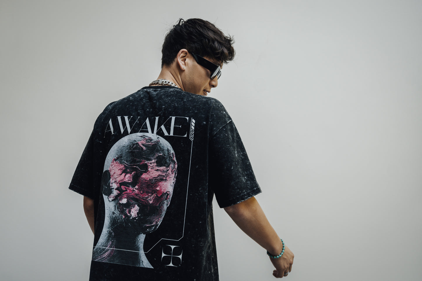 Awake | Snow Acid Wash Tshirt