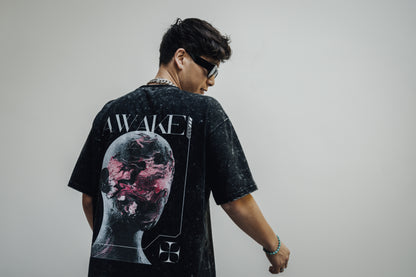 Awake | Snow Acid Wash Tshirt
