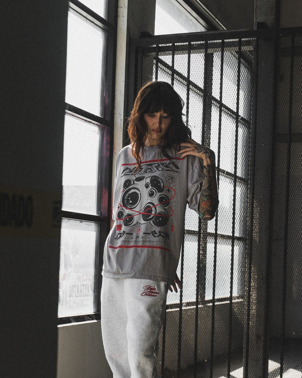 ORBITAL VISION_TEE [gray]