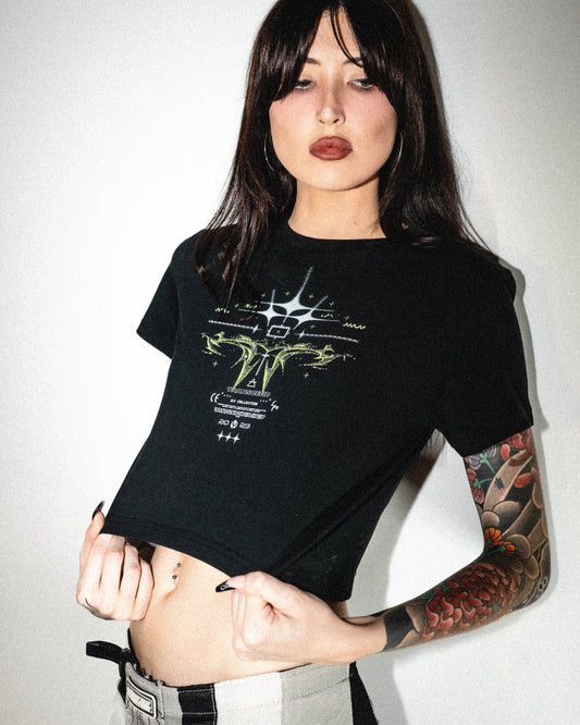 TRANSCEND CIGIAL_CROPTOP [black]