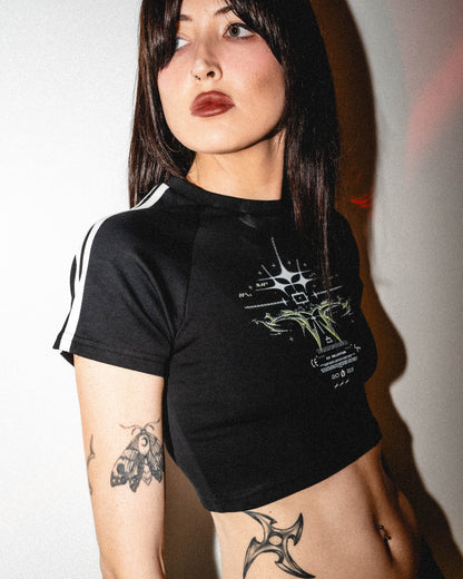 SPORT CIGIAL_CROP [black]