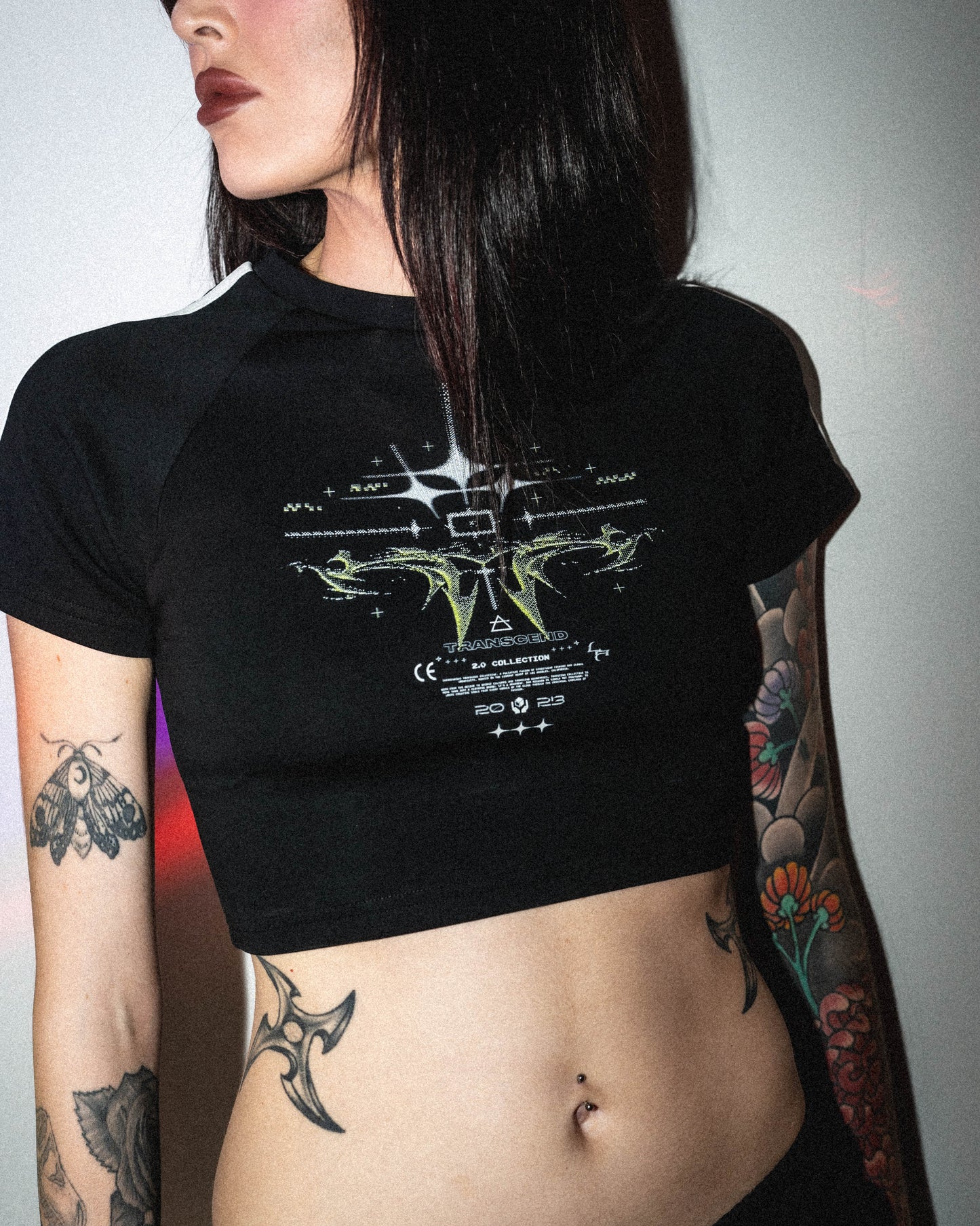 SPORT CIGIAL_CROP [black]