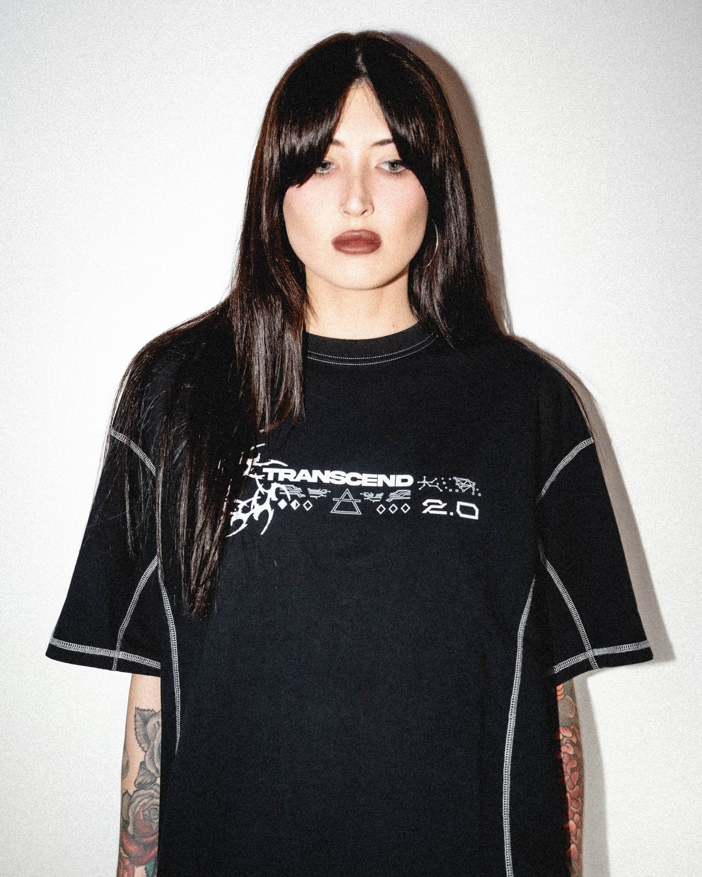 STREETWEAR STITCHED_TEE [black]