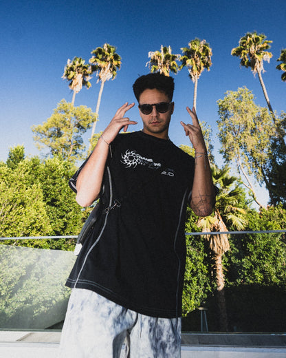 STREETWEAR STITCHED_TEE [black]