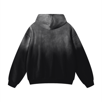 GRUNGE SUNFADE_HOODIE [faded black]
