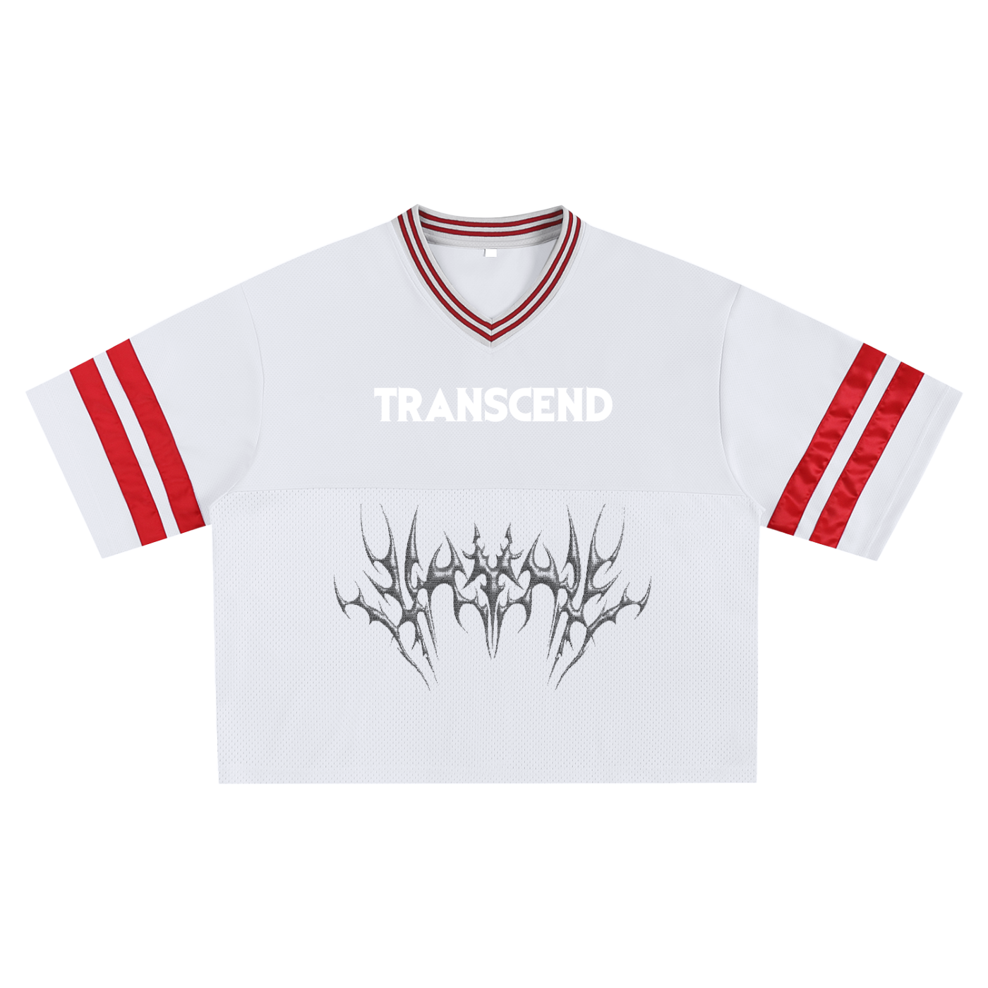 TRIBAL GRUNGE_ Performance JERSEY [white]
