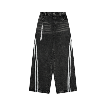 Kid’s Vintage Wash Side Stripe Jeans