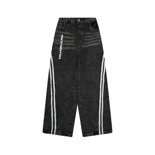 Kid’s Vintage Wash Side Stripe Jeans