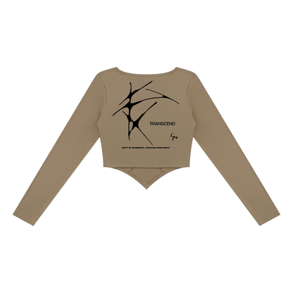 Cyber 3.0 | Women's Square Neck Cropped T-Shirt