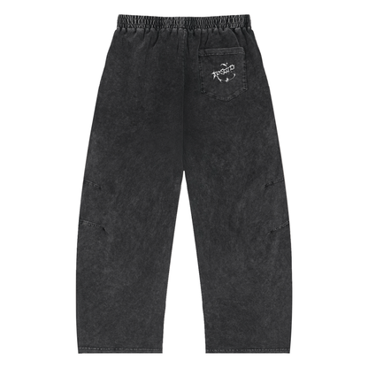 Cyber 3.0 | Snow Wash Drawstring Cotton Pants