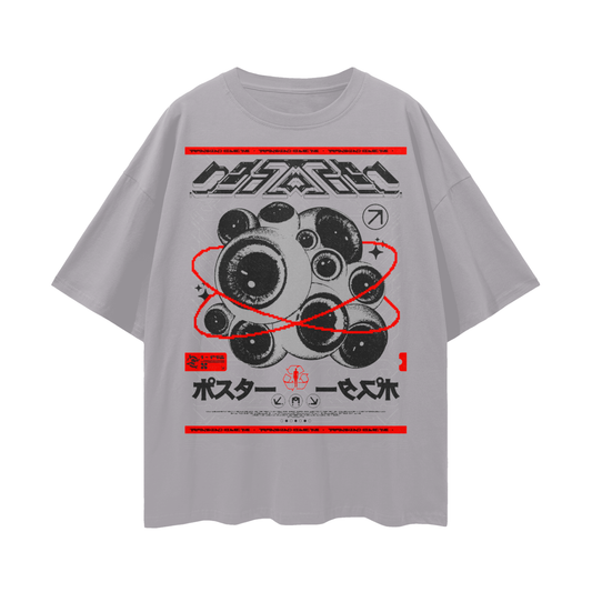 Oversize Deep Drop Shoulder Tee - 190 GSM