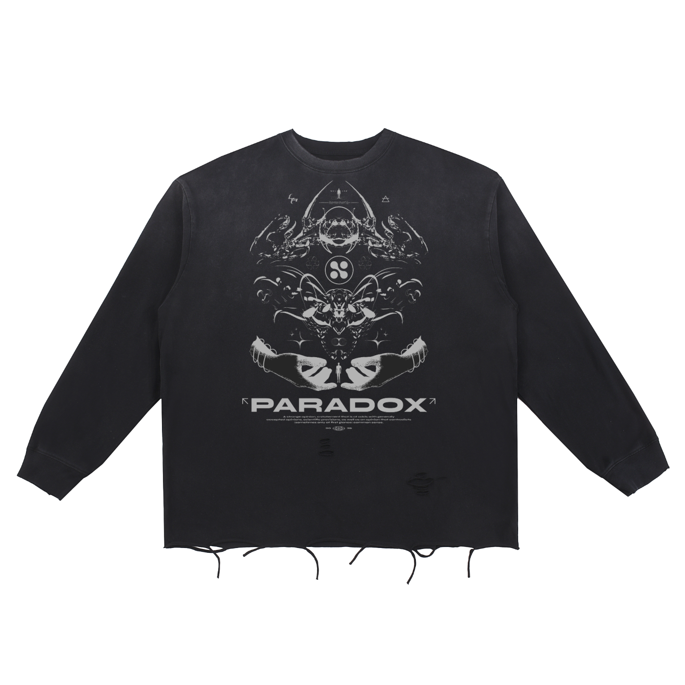 PARADOX WASH_LONG SLEEVE [faded black]