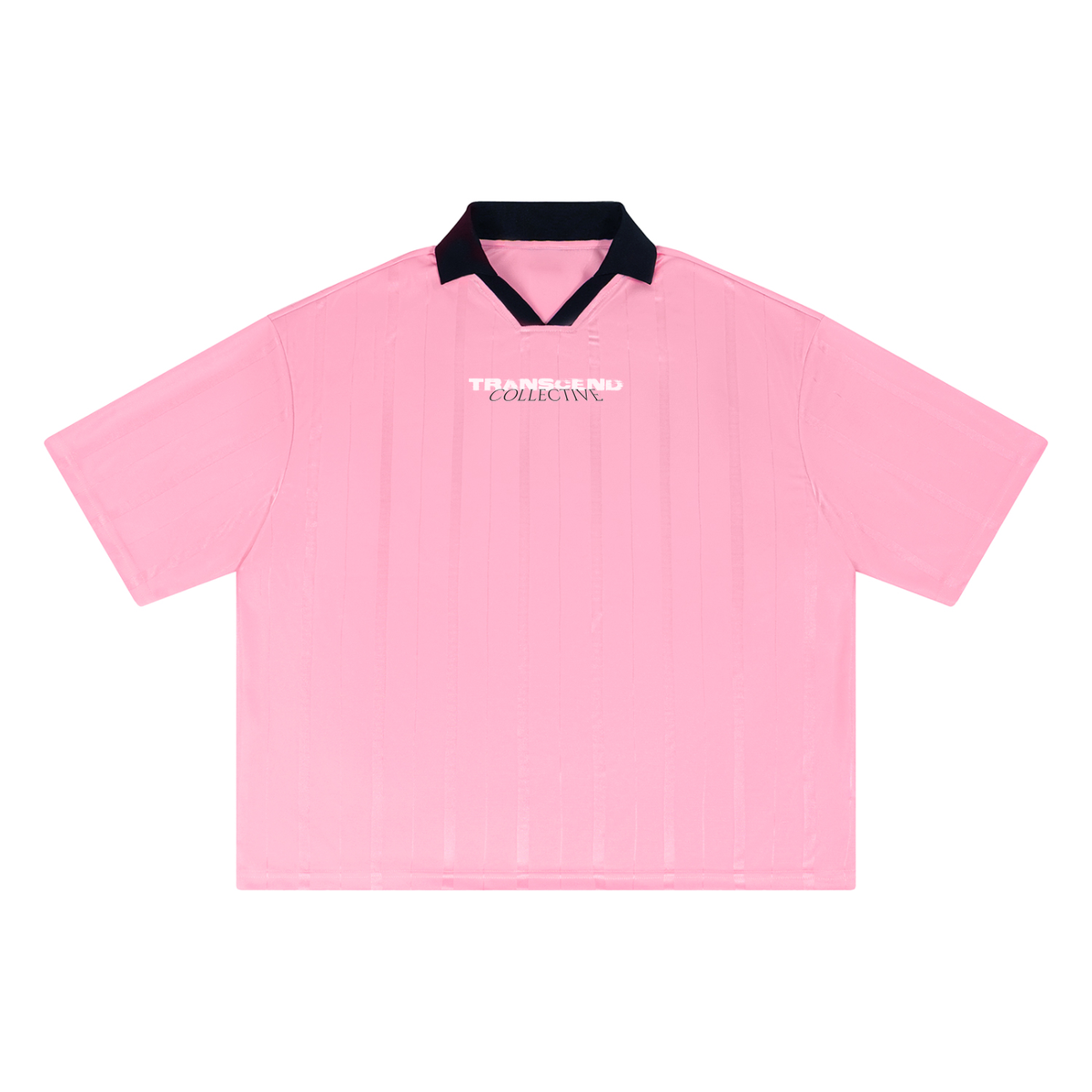 Cyber Sport 3.0 | Pink Striped Boxy Soccer Jersey