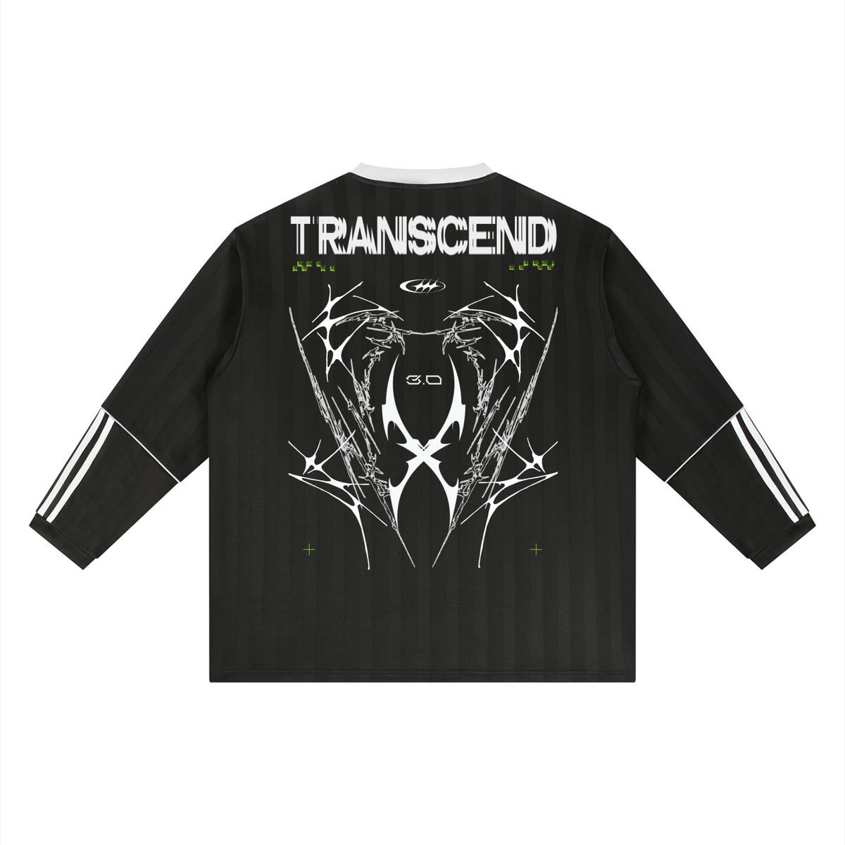 Cyber 3.0 | Striped Soccer Long Sleeve Jersey