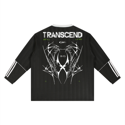 Cyber 3.0 | Striped Soccer Long Sleeve Jersey