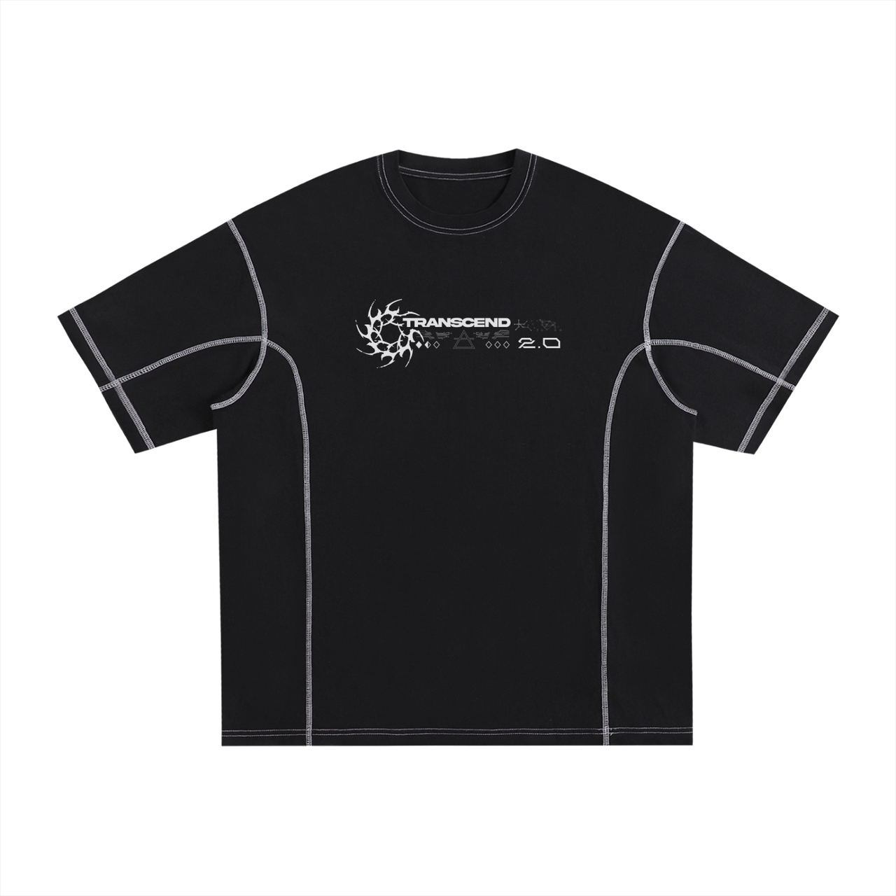 STREETWEAR STITCHED_TEE [black]